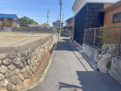 【前面道路含む現地写真】 | 四日市市小杉町 | 南側道路