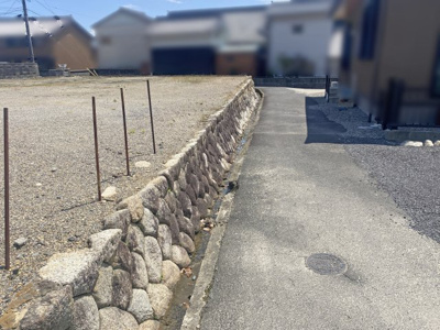 【前面道路含む現地写真】 | 四日市市小杉町 | 西側道路