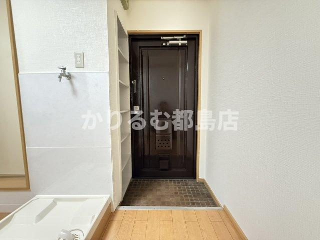 第１奥村マンションの玄関