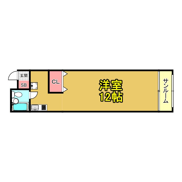 第１奥村マンションの間取り