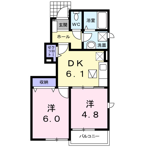 フェアリーⅠの間取り