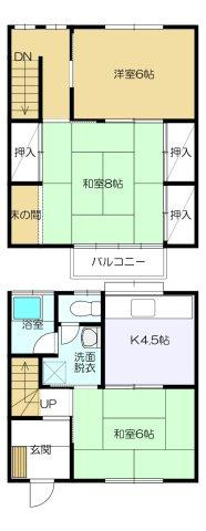 サンハイツ佐藤の間取り