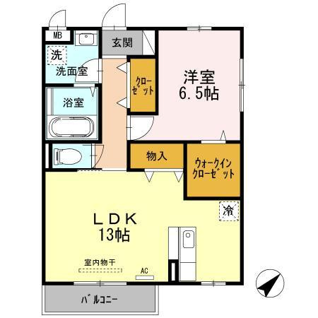シャンテ御門の間取り