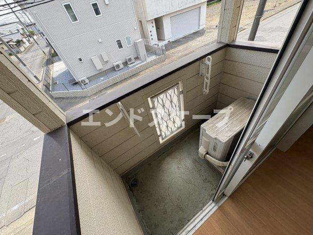 グリーンパーク石井Vのバルコニー|高崎、前橋のお部屋探しはエンドスケープまで！お客様の理想お聞かせ下さい♪