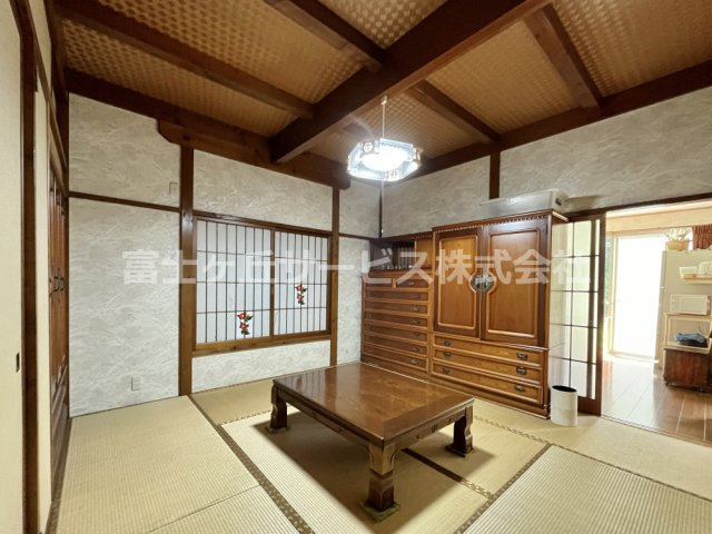 【寝室】 | 周智郡森町三倉　中古住宅 | 和室8帖