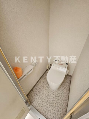 【トイレ】 | プロス不動前 | 清潔感のあるトイレです
