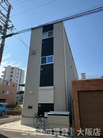 ハーモニーテラス平野市町の外観