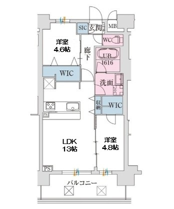 【間取り】 | スプランディッド難波VII 