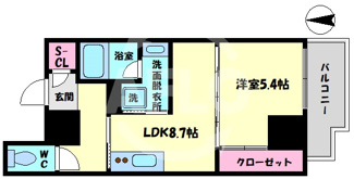 【間取り】 | プレミアス梅田 | プレミアス梅田　間取り