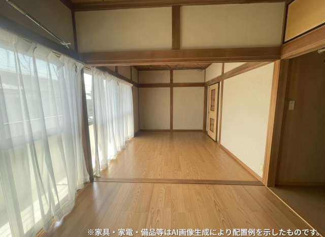 勝浦市上植野　中古店舗居宅の和室