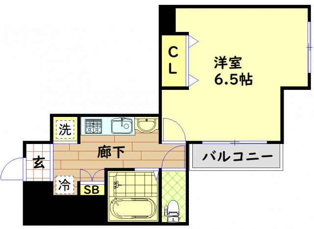 【間取り】 | YAHATA西長堀