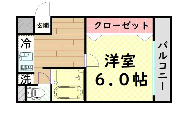 【間取り】 | クレセール阿波座