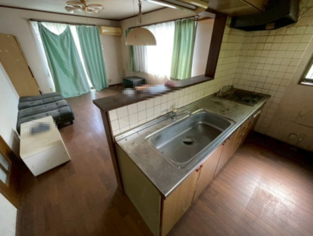 那須塩原市三区町　中古戸建のキッチン