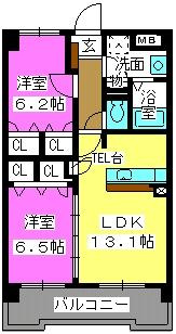 【間取り】 | シェソワ高宮