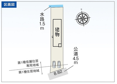【区画図】 | 掛川市大坂 2期 新築一戸建て | 区画図です