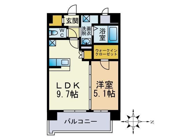 ガーデニアコートの間取り