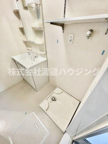クローバーハイツの洗面所