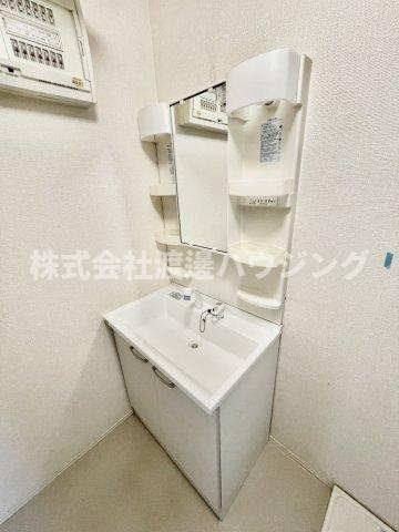 クローバーハイツの洗面所