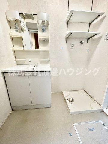 クローバーハイツの洗面所