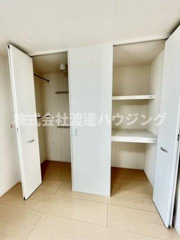 クローバーハイツの収納