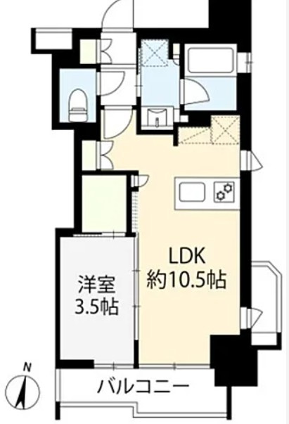 フレンシア椎名町の間取り