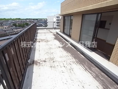 【バルコニー】 | ダイアパレスヒルトップ・エフ千葉寺駅前