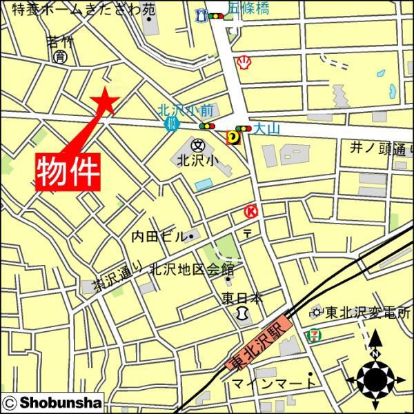 Ｂｒｉｌｌｉａ　ｉｓｔ　北沢ＫＥＹＡＫＩの地図