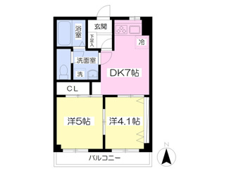 ★42平米・２ＤＫ★