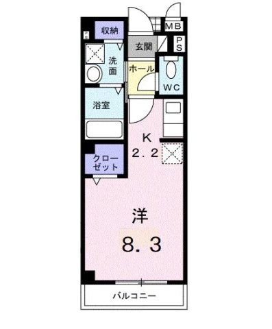 ヴィアーレ秋吉の間取り