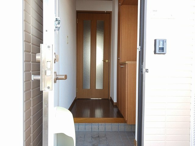 シーサイド東明の玄関|毎日通る玄関はこちらです