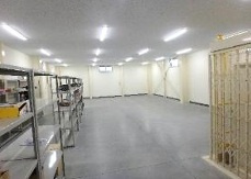 武蔵村山市伊奈平２丁目の倉庫の内装