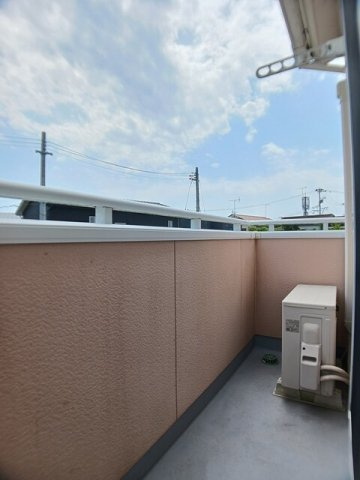 コンフォート岡小名Ｂのバルコニー