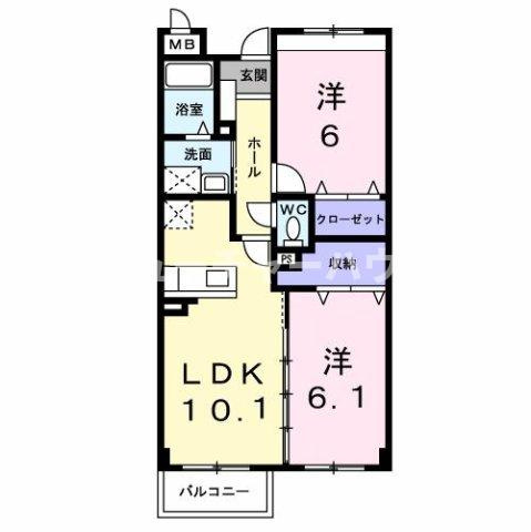 白蔵　Ⅳの間取り