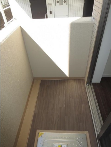 墨田区東駒形４丁目の賃貸マンションのバルコニー