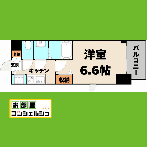 S-RESIDENCE上前津駅前の間取り