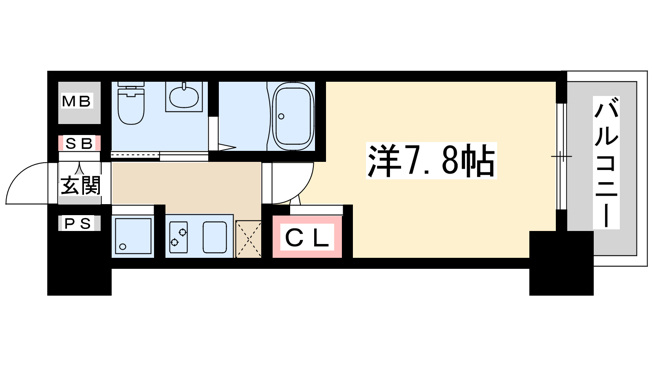 【間取り】 | エステムコート新大阪6エキスプレイス