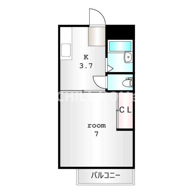 第二サンライフ大嶋の間取り|当社、チルホームのHPもご覧ください(^^)/物件情報多数♪