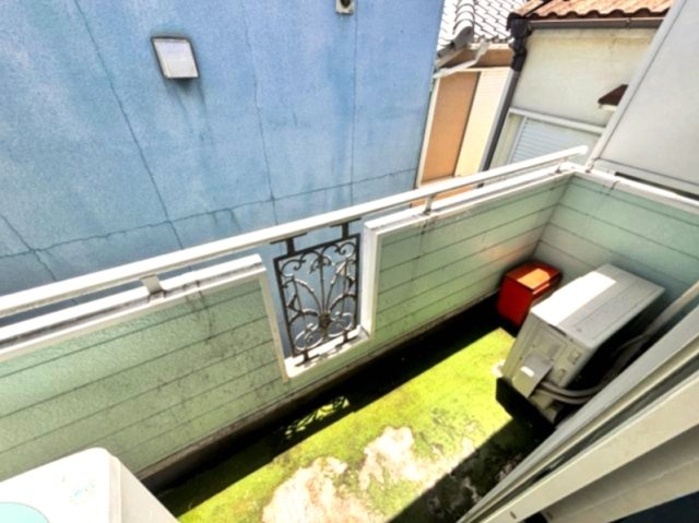 住吉第２マンションのバルコニー