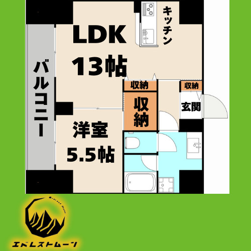AXIA MEIEKIの間取り