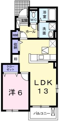 【間取り】 | プランドールⅡ