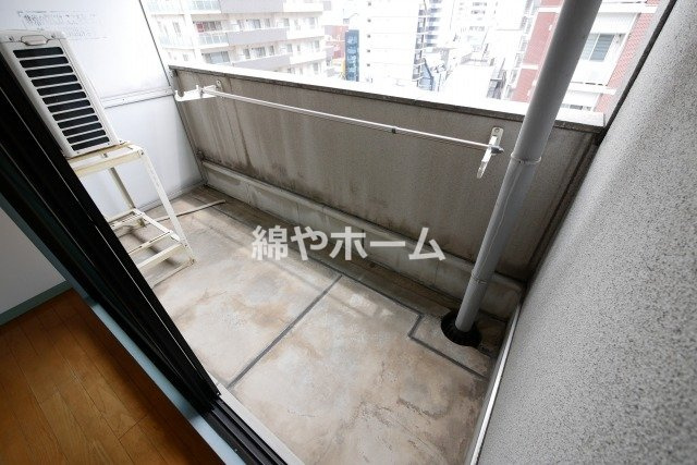 ゴックス南森町のバルコニー|開放的で明るい空間を演出してくれるバルコニーです