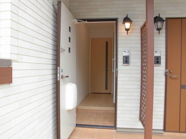 ビレッジヒル　Ⅵの玄関|ゆったりとした玄関です