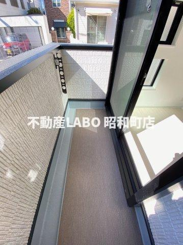 ステディ帝塚山のバルコニー