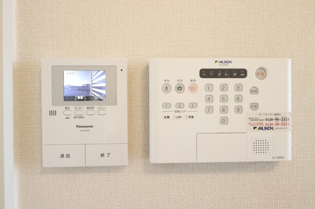 ソレアード　Ｂのセキュリティ|モニターインターホンです