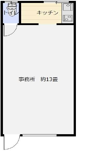 【間取り】 | 岡1丁目路面テナント