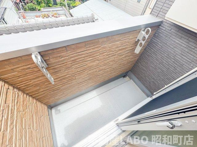 ハーモニーテラス桑津Ⅱのバルコニー