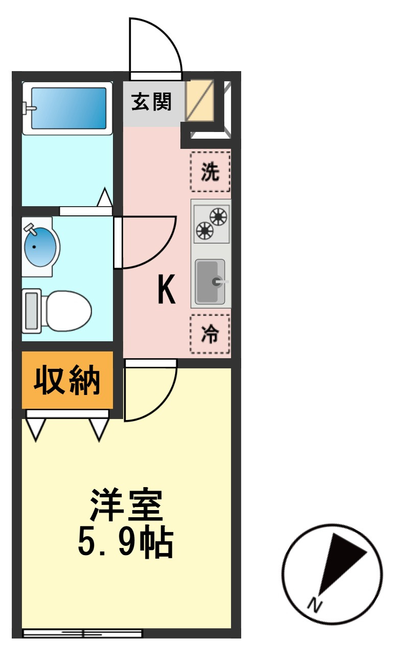ブランノワール小岩の間取り