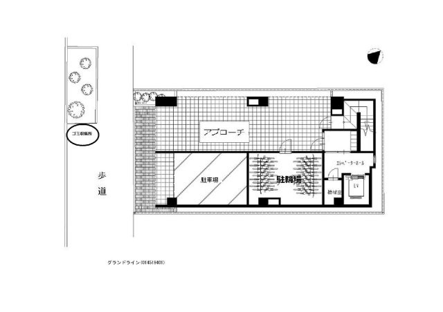 グランドラインの駐車場