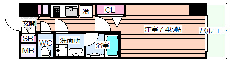 【間取り】 | JMFレジデンス大阪福島