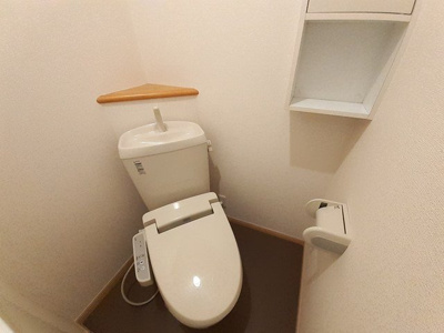 【トイレ】 | ソレイユ・道 | ゆったりとした空間のトイレです